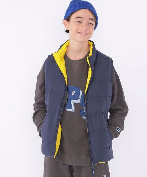 SHIPS / シップス ダウンジャケット・ベスト | SHIPS KIDS:145〜160cm / リサイクル ダウン ベスト | 詳細13