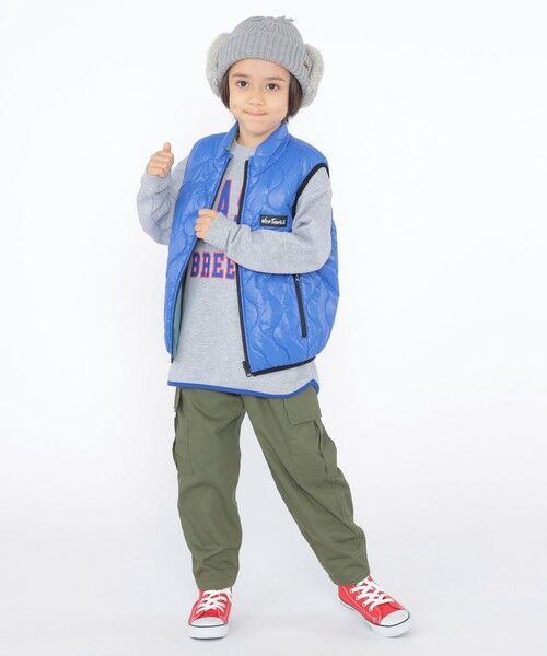 SHIPS / シップス ダウンジャケット・ベスト | 【SHIPS KIDS別注】WILD THINGS:100〜125cm / リバーシブル ベスト | 詳細14