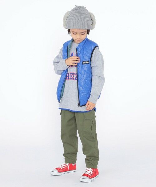 SHIPS / シップス ダウンジャケット・ベスト | 【SHIPS KIDS別注】WILD THINGS:100〜125cm / リバーシブル ベスト | 詳細17