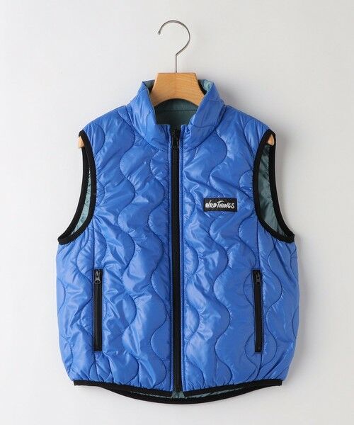 SHIPS / シップス ダウンジャケット・ベスト | 【SHIPS KIDS別注】WILD THINGS:100〜125cm / リバーシブル ベスト | 詳細18