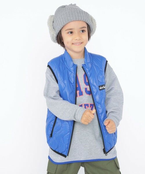 SHIPS / シップス ダウンジャケット・ベスト | 【SHIPS KIDS別注】WILD THINGS:100〜125cm / リバーシブル ベスト | 詳細10