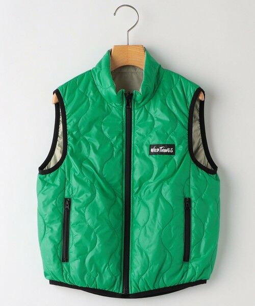 SHIPS / シップス ダウンジャケット・ベスト | 【SHIPS KIDS別注】WILD THINGS:130〜170cm / キルティング リバーシブル ベスト | 詳細7