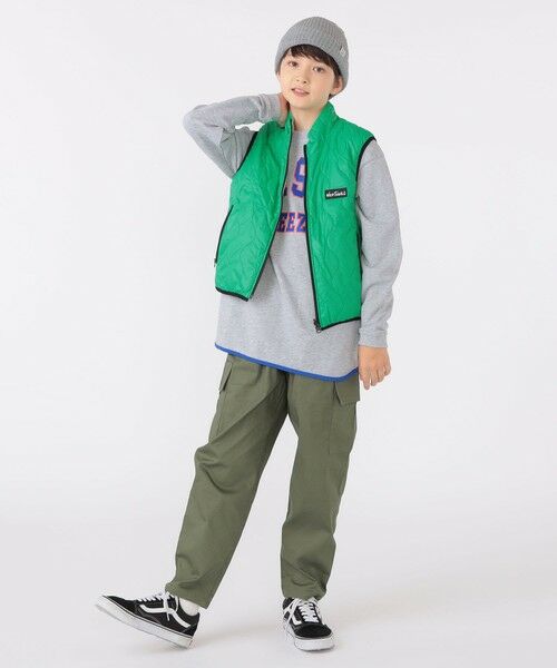 SHIPS / シップス ダウンジャケット・ベスト | 【SHIPS KIDS別注】WILD THINGS:130〜170cm / キルティング リバーシブル ベスト | 詳細3