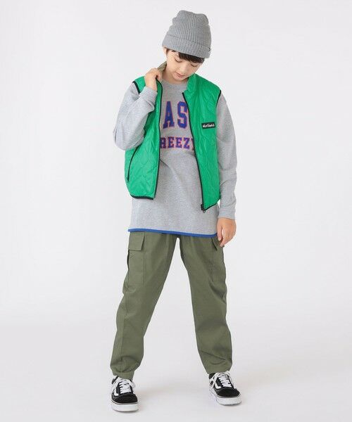 SHIPS / シップス ダウンジャケット・ベスト | 【SHIPS KIDS別注】WILD THINGS:130〜170cm / キルティング リバーシブル ベスト | 詳細4