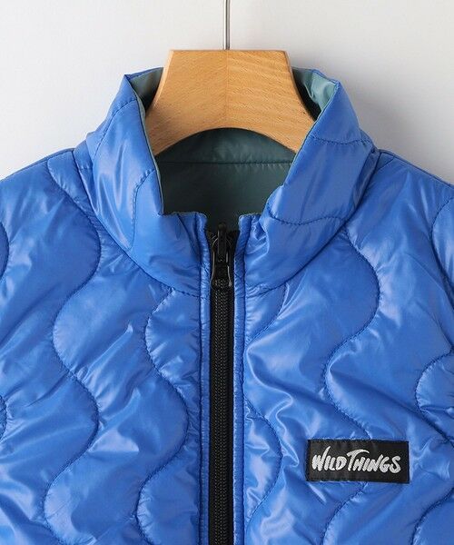 SHIPS / シップス ダウンジャケット・ベスト | 【SHIPS KIDS別注】WILD THINGS:130〜170cm / キルティング リバーシブル ベスト | 詳細11