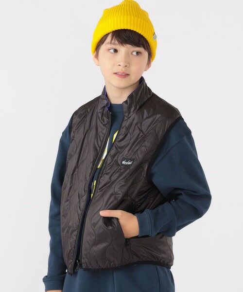 SHIPS / シップス ダウンジャケット・ベスト | 【SHIPS KIDS別注】WILD THINGS:130〜170cm / キルティング リバーシブル ベスト | 詳細23