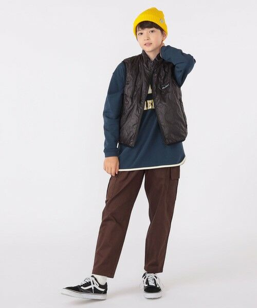 SHIPS / シップス ダウンジャケット・ベスト | 【SHIPS KIDS別注】WILD THINGS:130〜170cm / キルティング リバーシブル ベスト | 詳細24