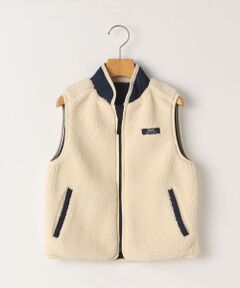 SHIPS / シップス ダウンジャケット・ベスト | SHIPS KIDS:80〜90cm/〈洗濯機可能〉ボア リバーシブル ベスト