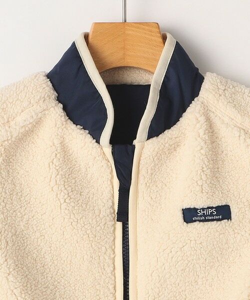 SHIPS / シップス ダウンジャケット・ベスト | SHIPS KIDS:80〜90cm/〈洗濯機可能〉ボア リバーシブル ベスト | 詳細2