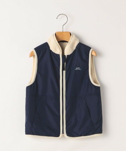 SHIPS / シップス ダウンジャケット・ベスト | SHIPS KIDS:80〜90cm/〈洗濯機可能〉ボア リバーシブル ベスト | 詳細5