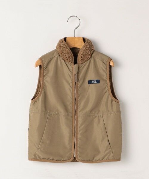 SHIPS / シップス ダウンジャケット・ベスト | SHIPS KIDS:80〜90cm/〈洗濯機可能〉ボア リバーシブル ベスト | 詳細9