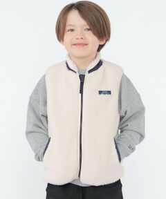SHIPS / シップス ダウンジャケット・ベスト | SHIPS KIDS:100〜130cm/〈洗濯機可能〉ボア リバーシブル ベスト