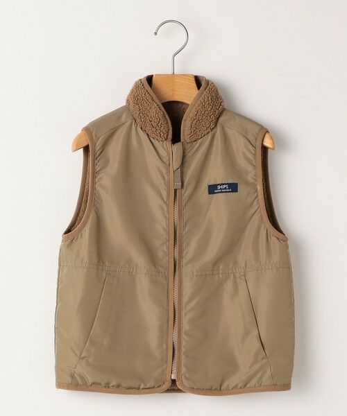 SHIPS / シップス ダウンジャケット・ベスト | SHIPS KIDS:100〜130cm/〈洗濯機可能〉ボア リバーシブル ベスト | 詳細28