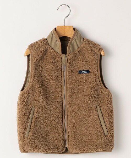 SHIPS / シップス ダウンジャケット・ベスト | SHIPS KIDS:140〜160cm/〈洗濯機可能〉ボア リバーシブル ベスト | 詳細23