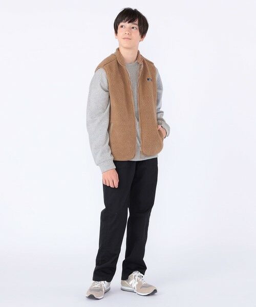 SHIPS / シップス ダウンジャケット・ベスト | SHIPS KIDS:140〜160cm/〈洗濯機可能〉ボア リバーシブル ベスト | 詳細13