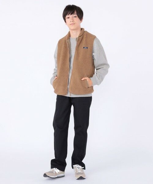 SHIPS / シップス ダウンジャケット・ベスト | SHIPS KIDS:140〜160cm/〈洗濯機可能〉ボア リバーシブル ベスト | 詳細14