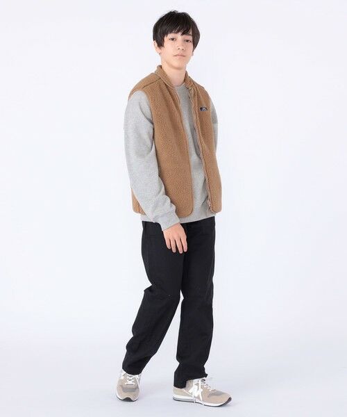 SHIPS / シップス ダウンジャケット・ベスト | SHIPS KIDS:140〜160cm/〈洗濯機可能〉ボア リバーシブル ベスト | 詳細16