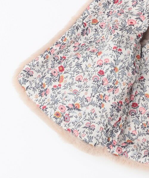 SHIPS / シップス ダウンジャケット・ベスト | SHIPS KIDS:85〜95cm / フェイクファー リバティ ベスト | 詳細11