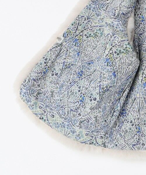 SHIPS / シップス ダウンジャケット・ベスト | SHIPS KIDS:100〜140cm / フェイクファー リバティ ベスト | 詳細10