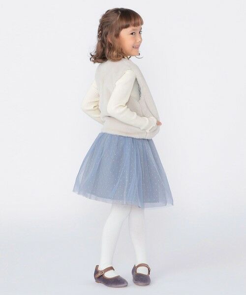 SHIPS / シップス ダウンジャケット・ベスト | SHIPS KIDS:100〜140cm / フェイクファー リバティ ベスト | 詳細8