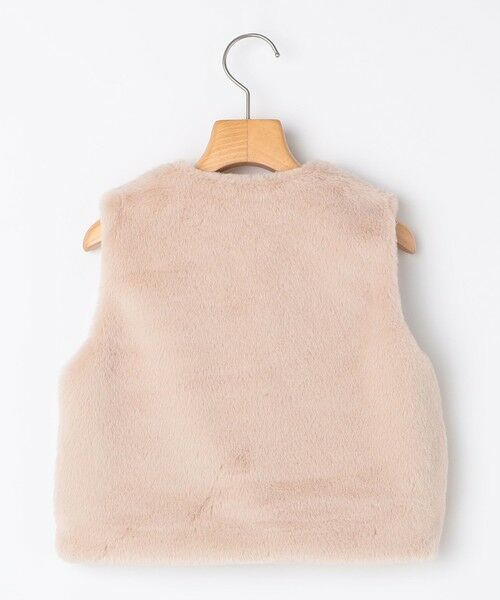 SHIPS / シップス ダウンジャケット・ベスト | SHIPS KIDS:100〜140cm / フェイクファー リバティ ベスト | 詳細21