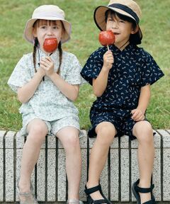 SHIPS / シップス その他アウター | 【WEB限定】SHIPS KIDS:100〜130cm / 花柄/トンボ柄 甚平