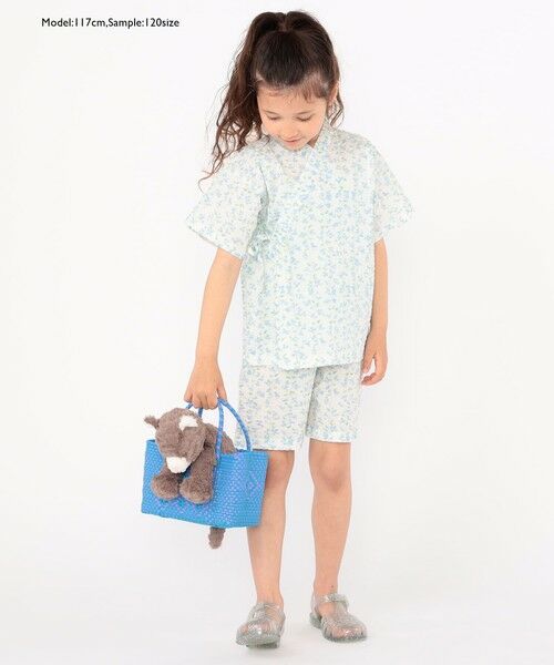 SHIPS / シップス その他アウター | 【WEB限定】SHIPS KIDS:100〜130cm / 花柄/トンボ柄 甚平 | 詳細10