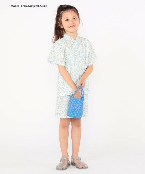 SHIPS / シップス その他アウター | 【WEB限定】SHIPS KIDS:100〜130cm / 花柄/トンボ柄 甚平 | 詳細12