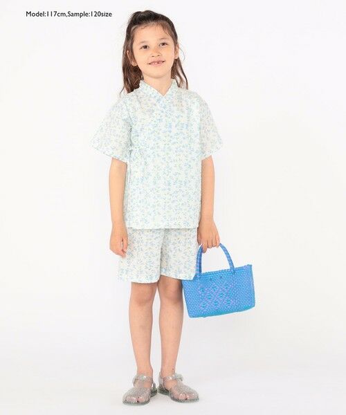 SHIPS / シップス その他アウター | 【WEB限定】SHIPS KIDS:100〜130cm / 花柄/トンボ柄 甚平 | 詳細13