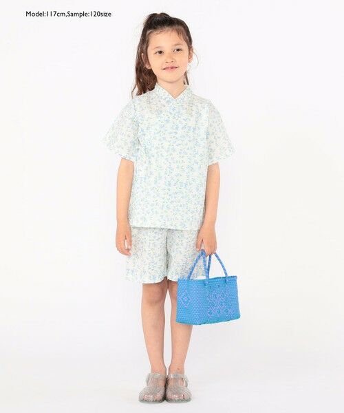 SHIPS / シップス その他アウター | 【WEB限定】SHIPS KIDS:100〜130cm / 花柄/トンボ柄 甚平 | 詳細15