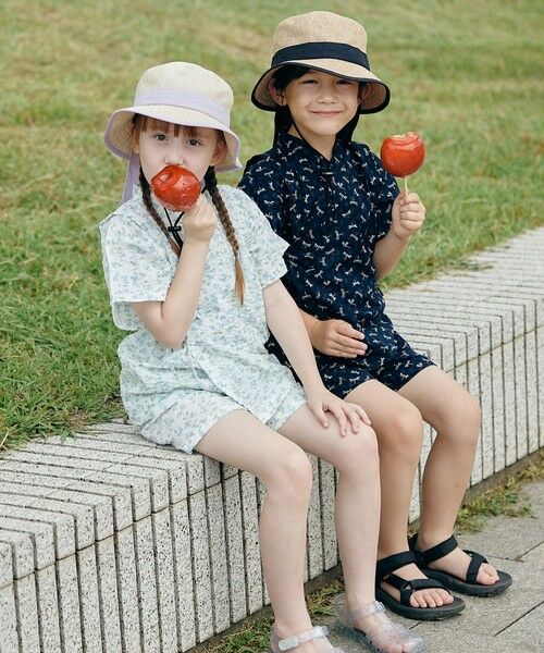 SHIPS / シップス その他アウター | 【WEB限定】SHIPS KIDS:100〜130cm / 花柄/トンボ柄 甚平 | 詳細5
