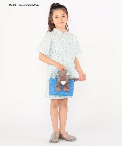 SHIPS / シップス その他アウター | 【WEB限定】SHIPS KIDS:100〜130cm / 花柄/トンボ柄 甚平 | 詳細9