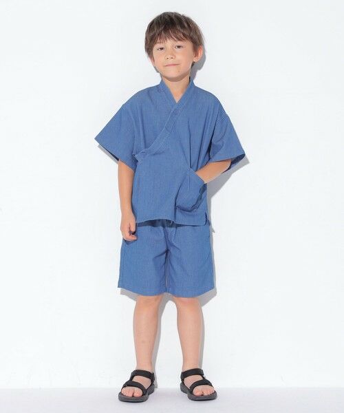 SHIPS / シップス その他アウター | SHIPS KIDS:100〜130cm / デニム 甚平 | 詳細2