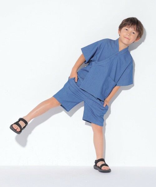 SHIPS / シップス その他アウター | SHIPS KIDS:100〜130cm / デニム 甚平 | 詳細3