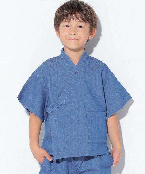 SHIPS / シップス その他アウター | SHIPS KIDS:100〜130cm / デニム 甚平 | 詳細4