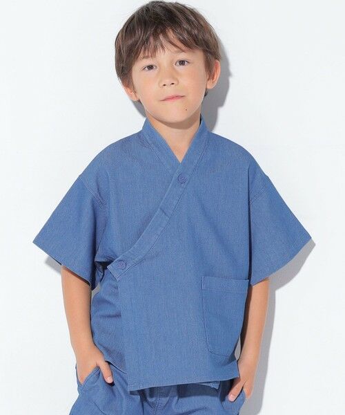 SHIPS / シップス その他アウター | SHIPS KIDS:100〜130cm / デニム 甚平 | 詳細5