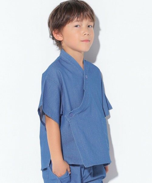 SHIPS / シップス その他アウター | SHIPS KIDS:100〜130cm / デニム 甚平 | 詳細7