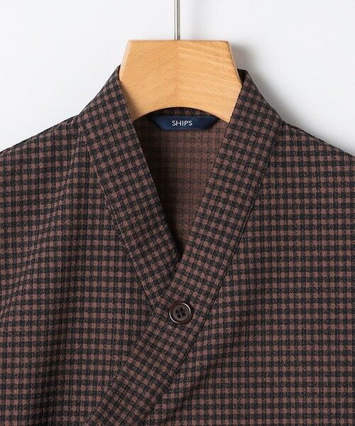 SHIPS / シップス その他アウター | SHIPS KIDS:100〜130cm /〈吸水速乾/UVカット〉チェック 甚平 | 詳細11