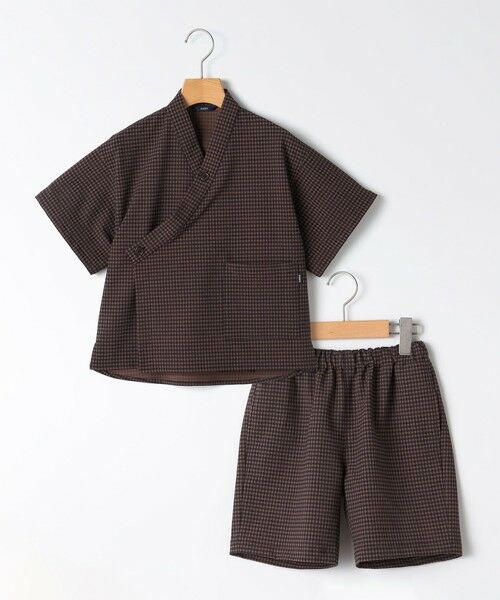 SHIPS / シップス その他アウター | SHIPS KIDS:100〜130cm /〈吸水速乾/UVカット〉チェック 甚平 | 詳細8