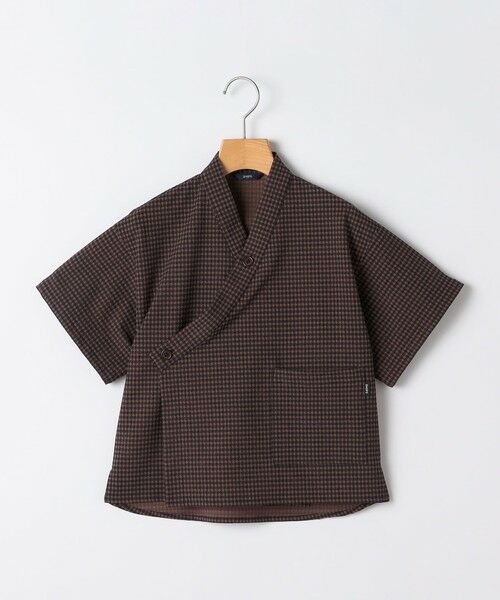 SHIPS / シップス その他アウター | SHIPS KIDS:100〜130cm /〈吸水速乾/UVカット〉チェック 甚平 | 詳細9