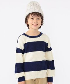 SHIPS / シップス シャツ・ブラウス | SHIPS KIDS:100〜130cm /〈手洗い可能〉畔 ボーダー ニット