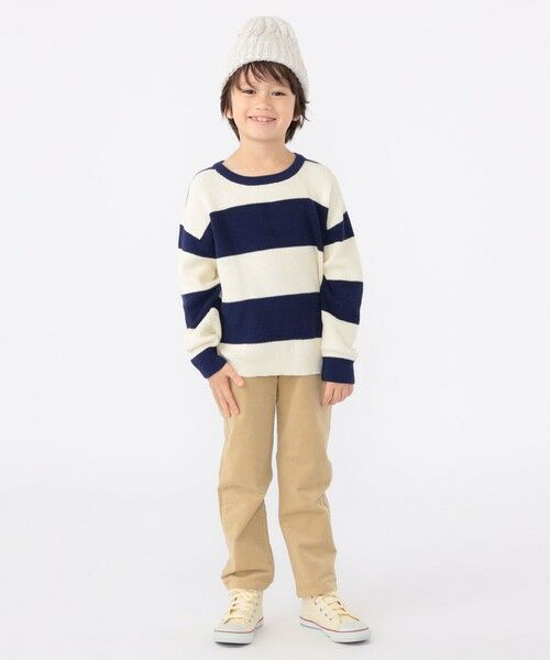 SHIPS / シップス シャツ・ブラウス | SHIPS KIDS:100〜130cm /〈手洗い可能〉畔 ボーダー ニット | 詳細3