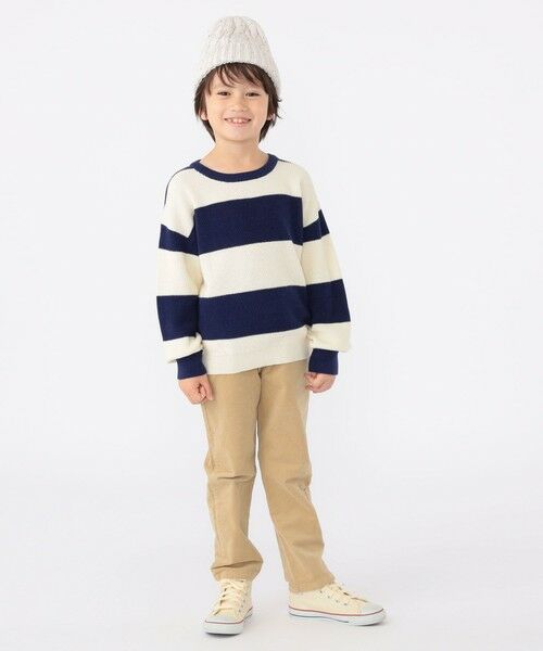 SHIPS / シップス シャツ・ブラウス | SHIPS KIDS:100〜130cm /〈手洗い可能〉畔 ボーダー ニット | 詳細4