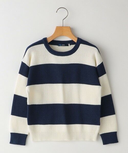 SHIPS / シップス シャツ・ブラウス | SHIPS KIDS:100〜130cm /〈手洗い可能〉畔 ボーダー ニット | 詳細8
