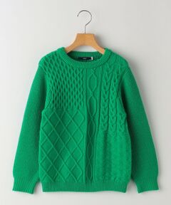 SHIPS / シップス シャツ・ブラウス | SHIPS KIDS:80〜90cm /〈手洗い可能〉ケーブル ニット