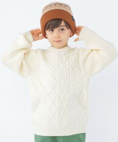 SHIPS / シップス シャツ・ブラウス | SHIPS KIDS:100〜130cm /〈手洗い可能〉ケーブル ニット