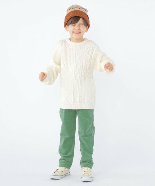 SHIPS / シップス シャツ・ブラウス | SHIPS KIDS:100〜130cm /〈手洗い可能〉ケーブル ニット | 詳細10