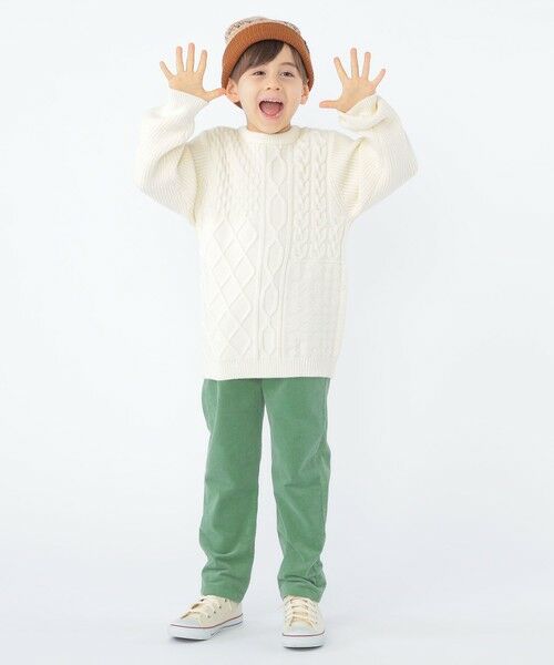 SHIPS / シップス シャツ・ブラウス | SHIPS KIDS:100〜130cm /〈手洗い可能〉ケーブル ニット | 詳細11