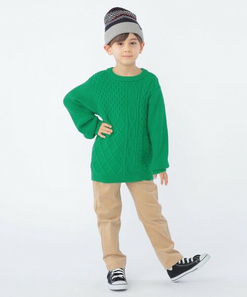 SHIPS / シップス シャツ・ブラウス | SHIPS KIDS:100〜130cm /〈手洗い可能〉ケーブル ニット | 詳細22