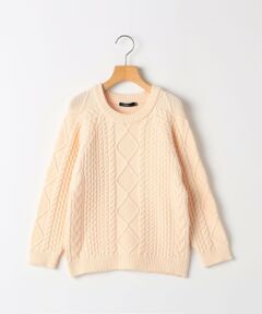 SHIPS / シップス シャツ・ブラウス | SHIPS KIDS:80〜90cm /〈洗濯機可能〉ケーブル ニット